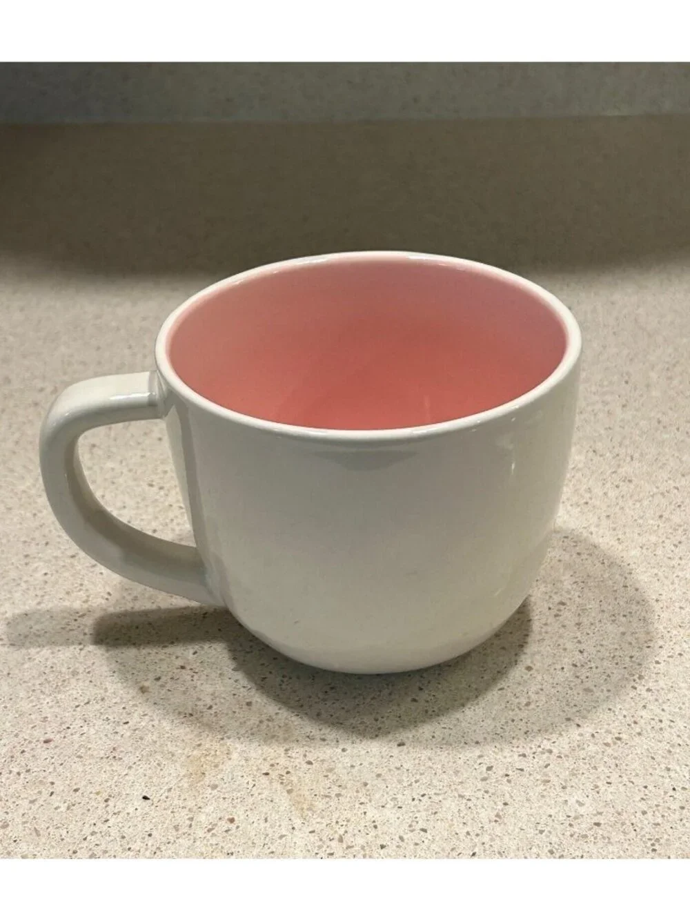 Rae Dunn Coffee Mug Artisan Collection Wedding Cake Love Mug Pink White